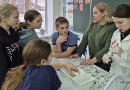Движение Первых в гостях у &amp;quot;Точки Роста&amp;quot;.